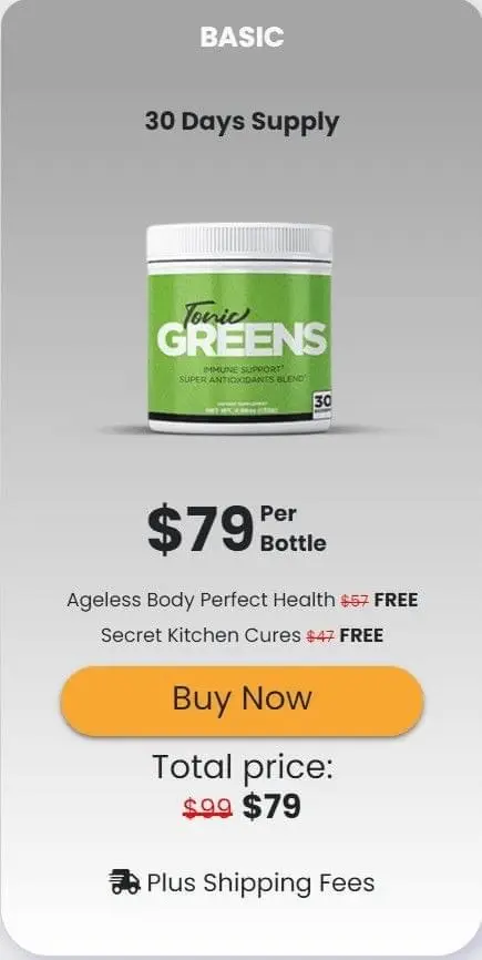 Tonic Greens - 1 Bottle